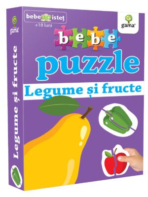 Legume și fructe (puzzle bebe)