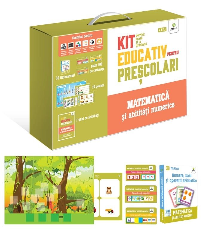 matematica_2 Matematică și abilități numerice. Kit educativ pentru preșcolari