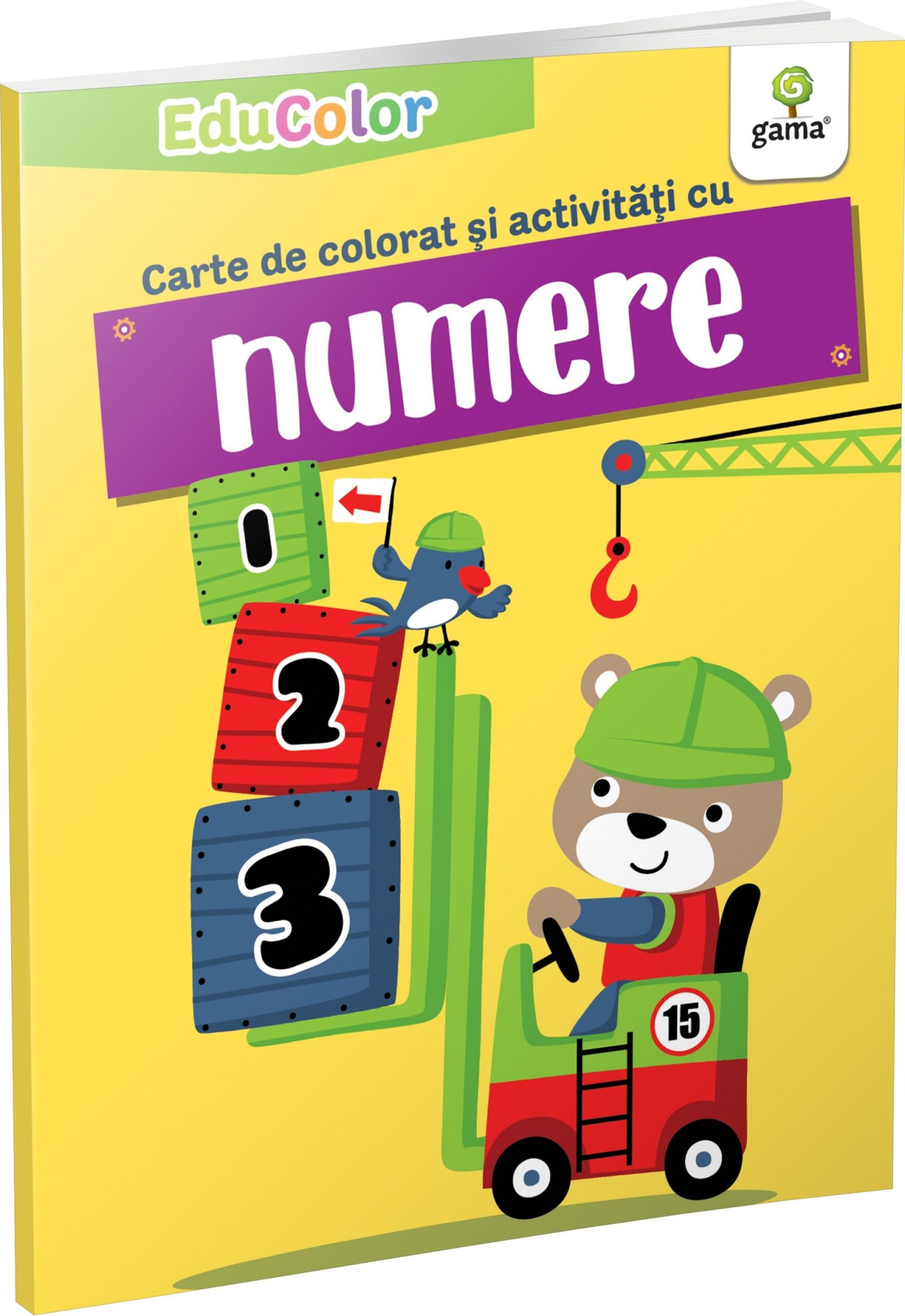numere_coperta Carte de colorat și activități cu numere