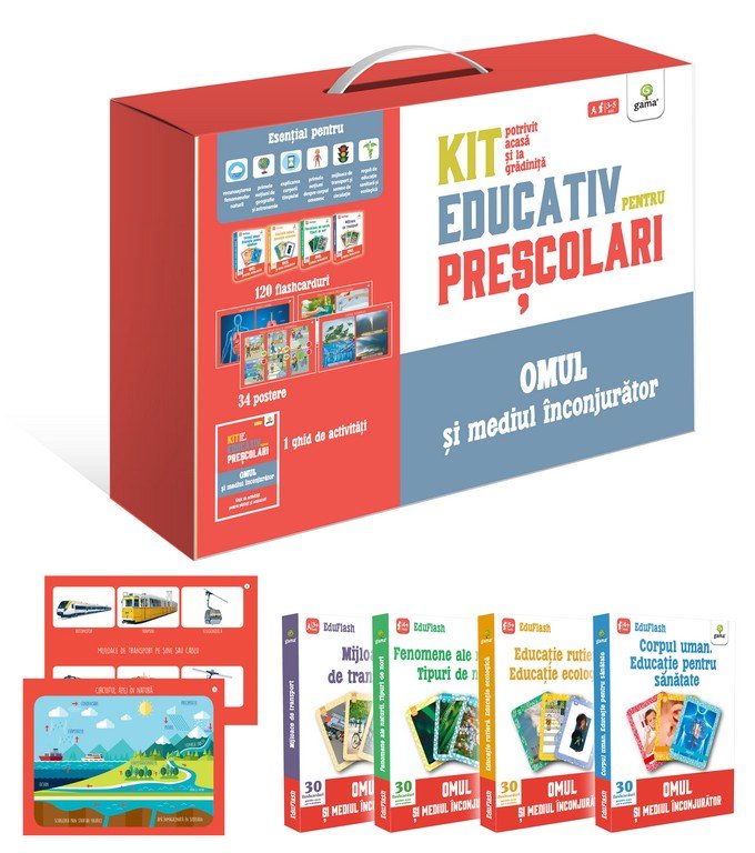 om_si_mediu Omul și mediul înconjurător. Kit educativ pentru preșcolari
