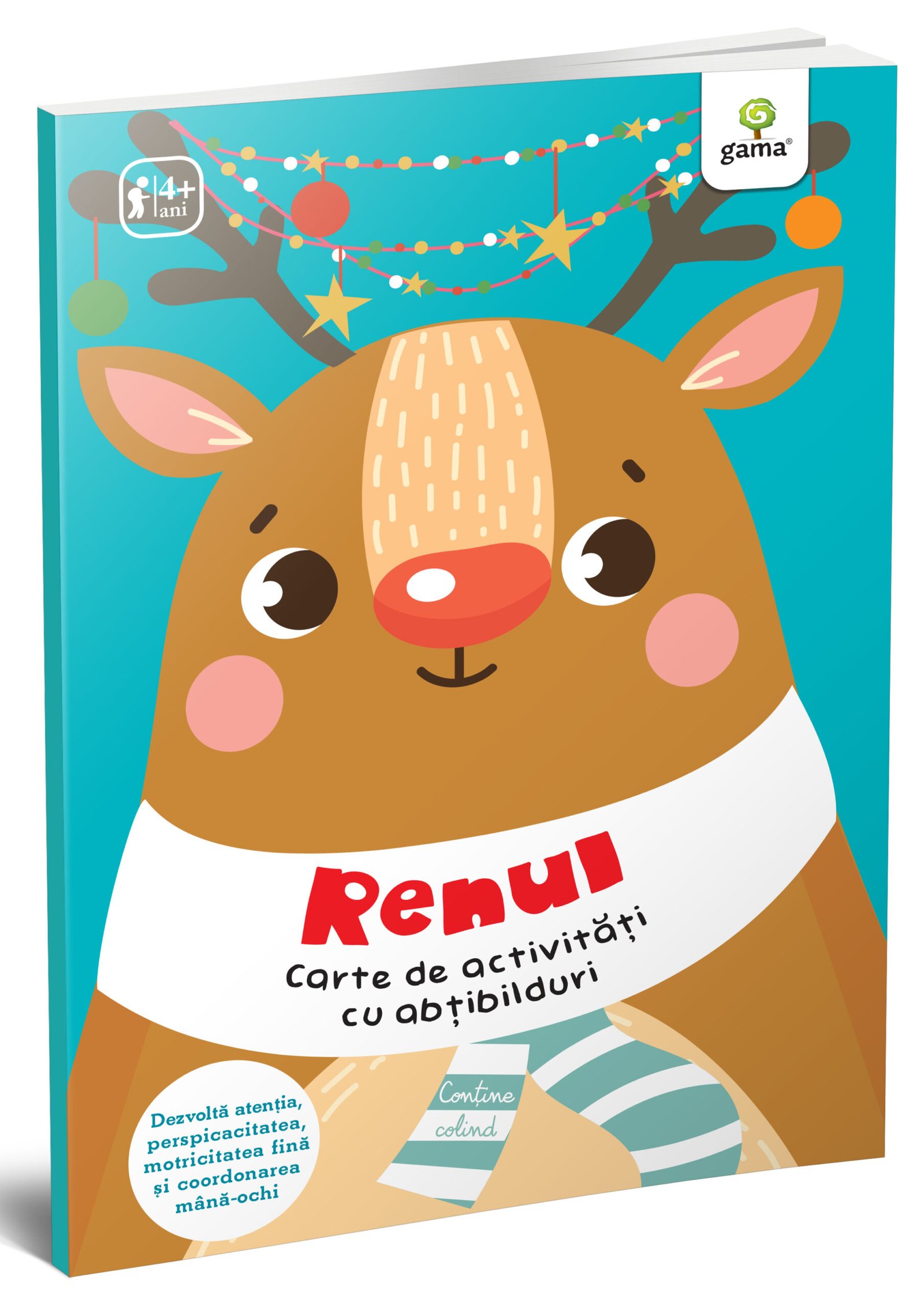 renul Renul. Carte de activități cu abțibilduri