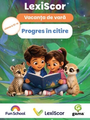 Pachet Lexiscor PROGRES ÎN CITIRE clasa a II-a: vacanța de vară