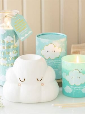 cloud print lavender chamomile candle 4