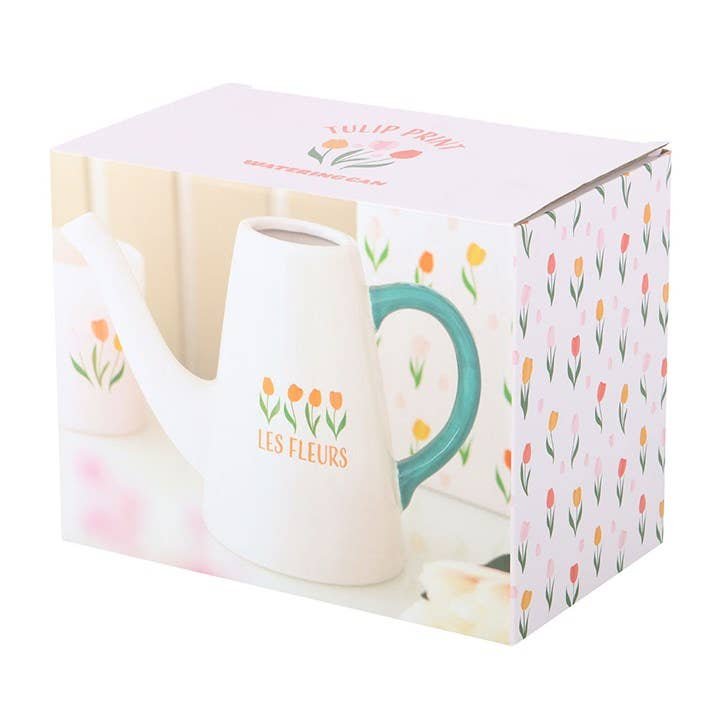 les fleurs tulip ceramic watering can 3 les fleurs tulip ceramic watering can 3