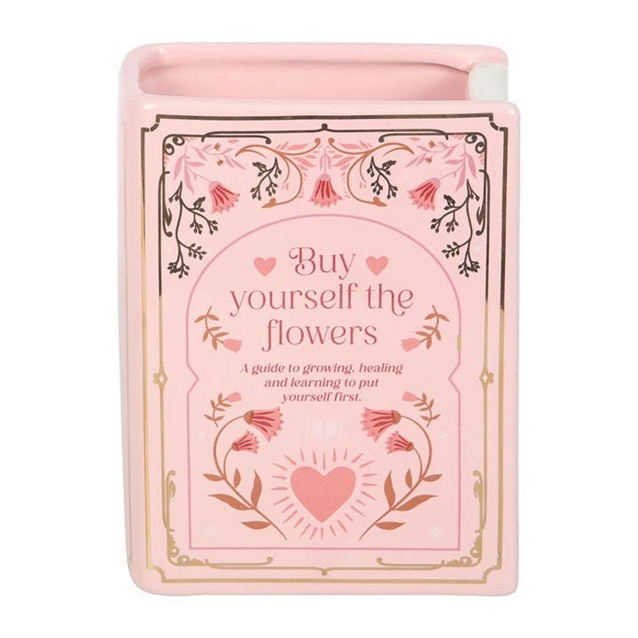 pink book shaped vase 4 pink book shaped vase 4